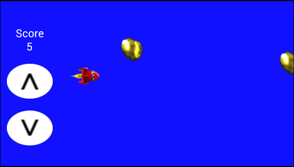 space dodge game on ZTE Geek: landscape, fullscreen, viewport meta, resize